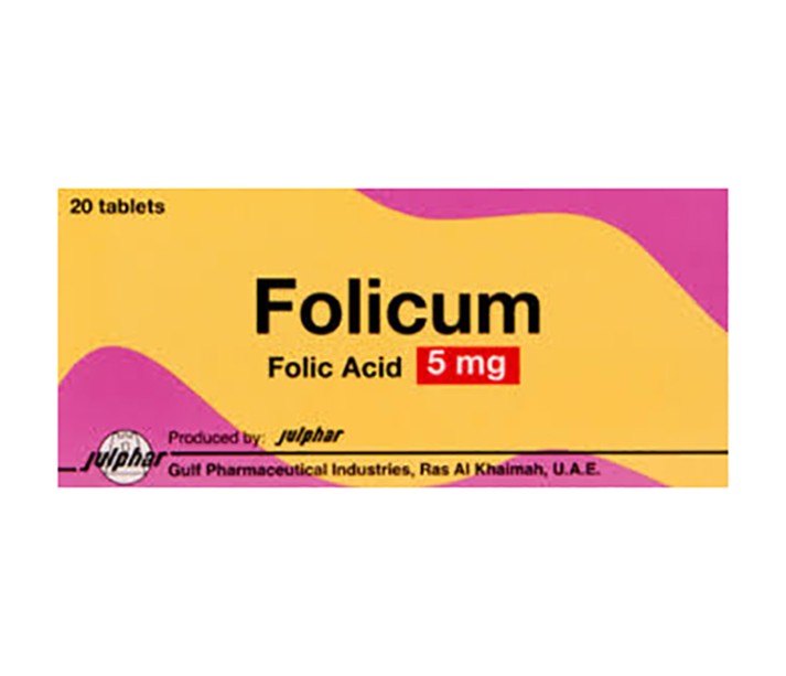 Folicum Tablet 5 Mg 20'S