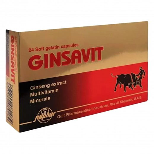 Ginsavit Capsules 24 Cap