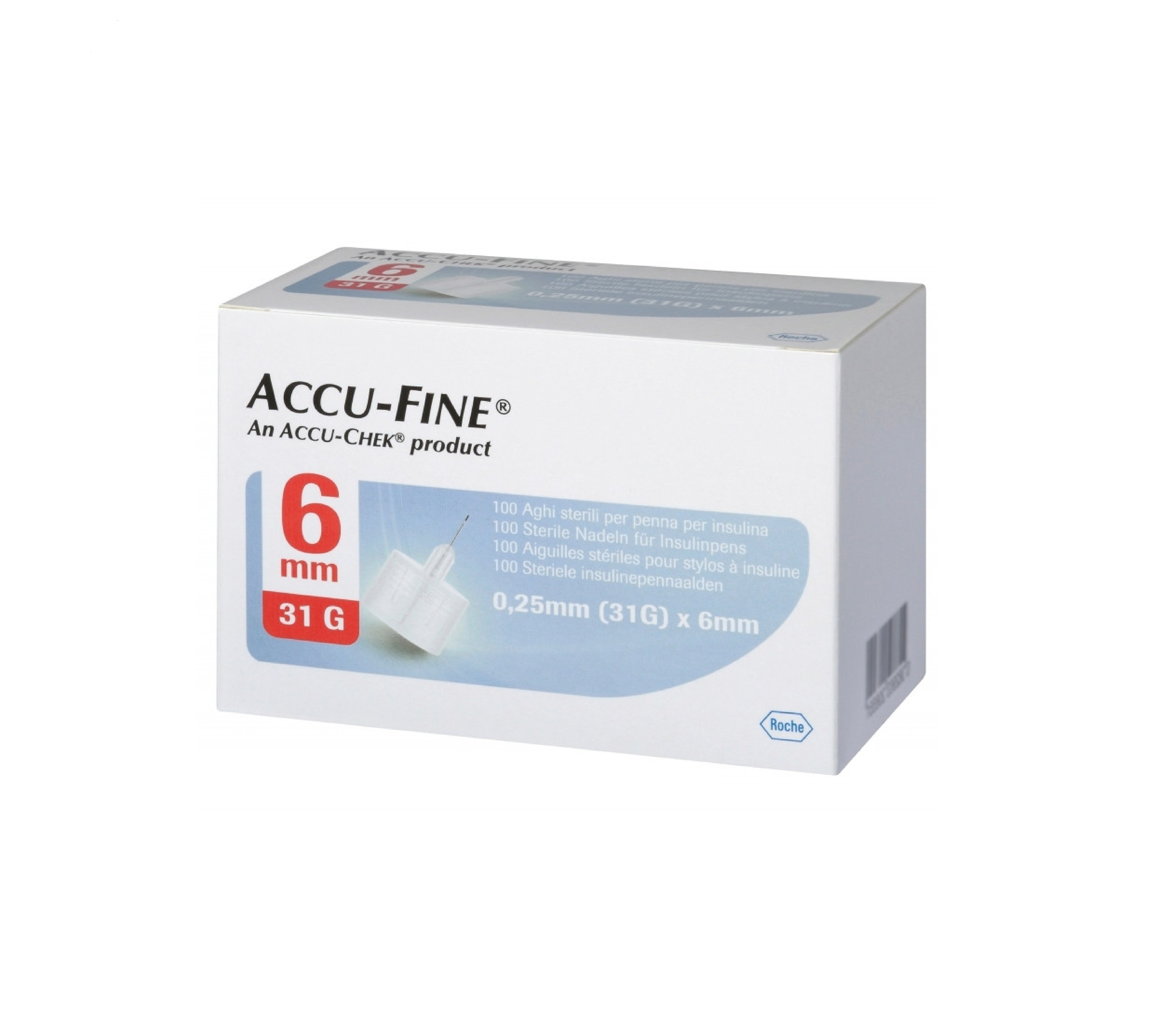 ACCU-CHEK Accu-Fine Insulin Pen Needles (31G) * 5mm Glucometer Lancets  Price in India - Buy ACCU-CHEK Accu-Fine Insulin Pen Needles (31G) * 5mm  Glucometer Lancets online at