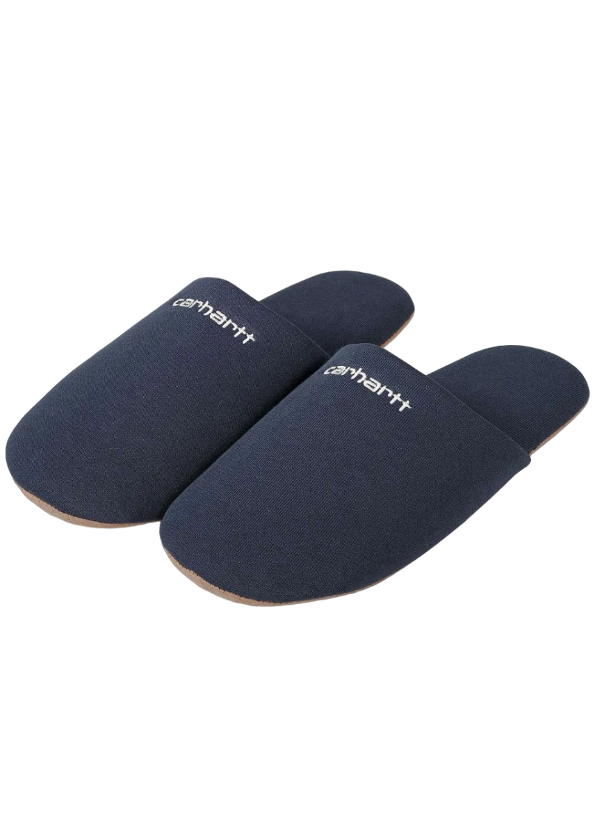 Buy CARHARTT WIP MEN'S SCRIPT EMBROIDERY SLIPPERS For Men Online in