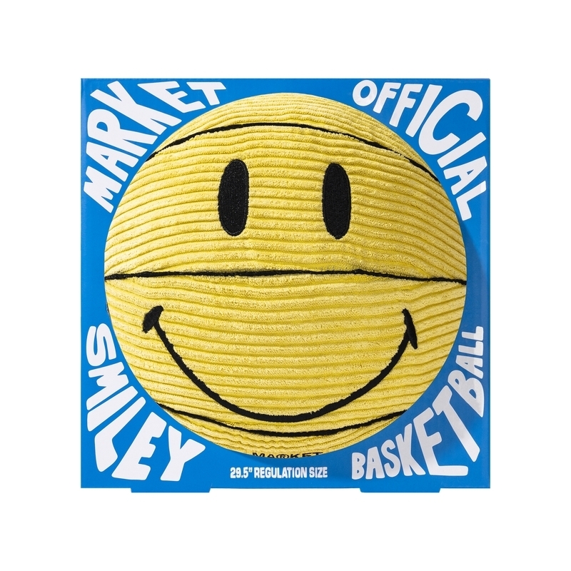 Buy MARKET SMILEY PLUSH BASKETBALLOnline in Kuwait - SNKR