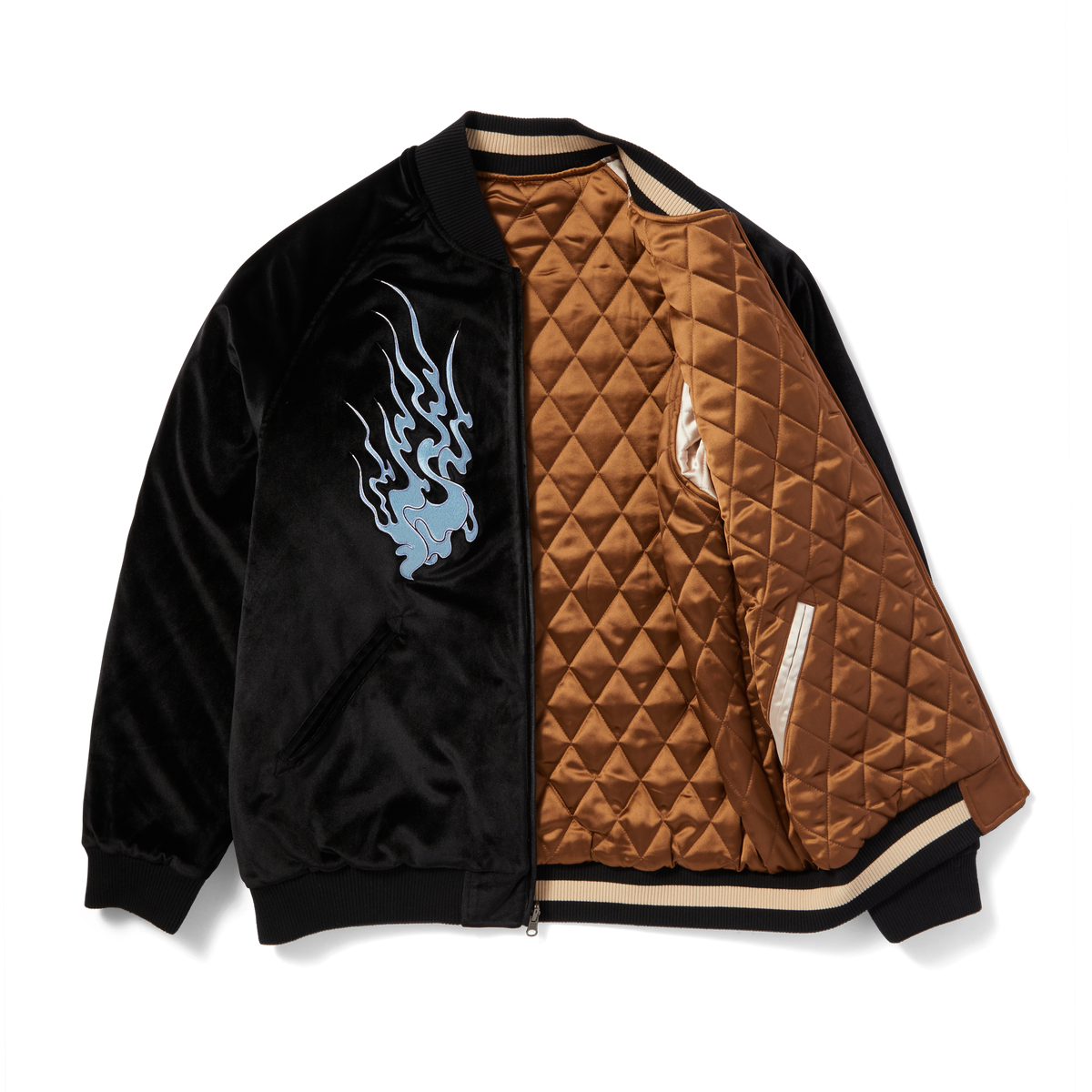Buy HUF MEN'S DESTRUCTIVE SKAJYAN JACKETOnline in Kuwait - SNKR