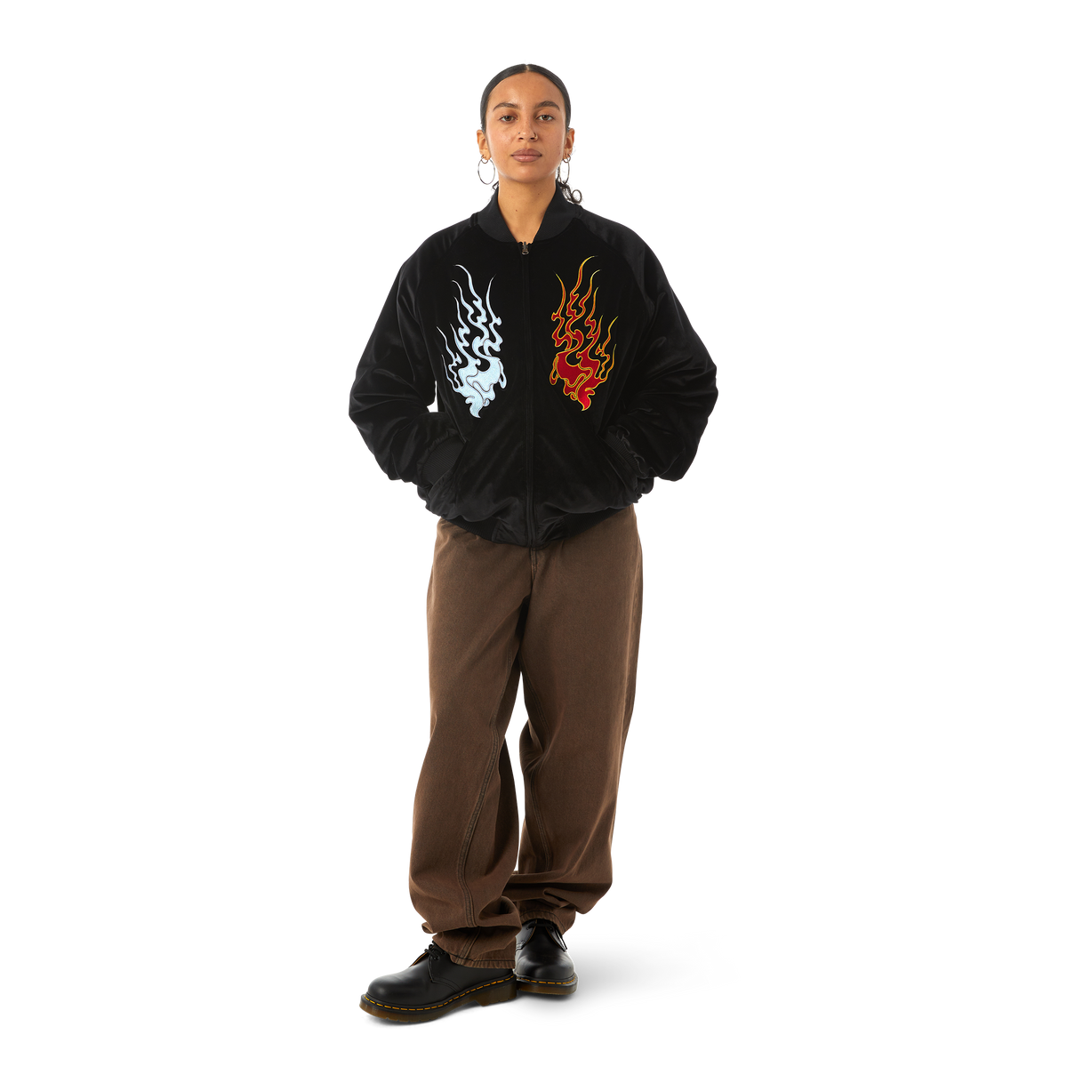 Buy HUF MEN'S DESTRUCTIVE SKAJYAN JACKETOnline in Kuwait - SNKR