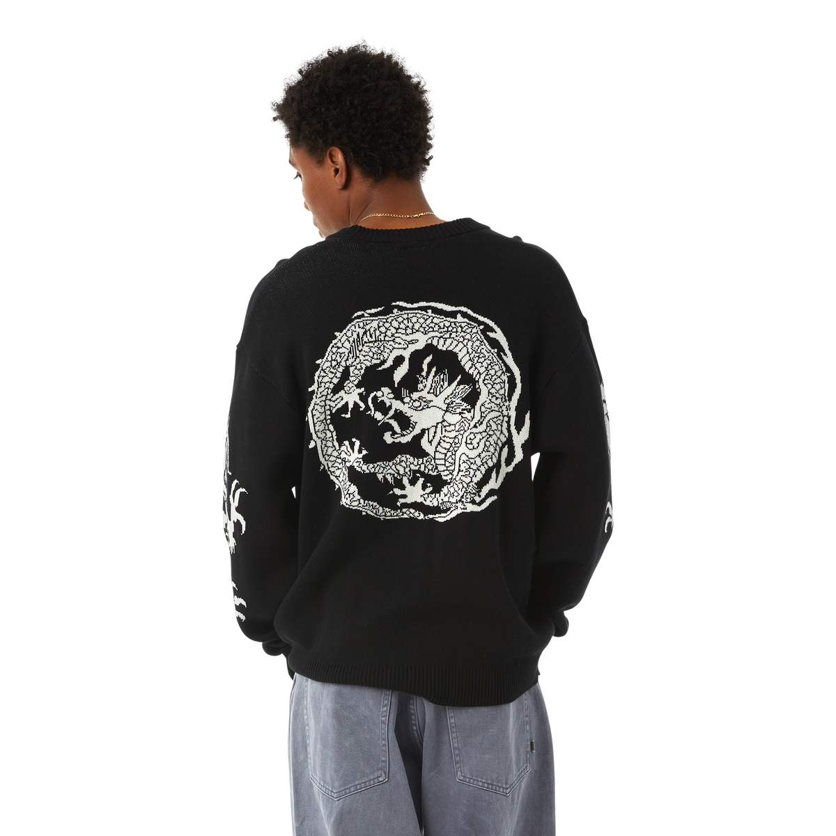 Buy HUF MEN'S TWIN DRAGON CARDIGANOnline in Kuwait - SNKR