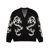 HUF 　TWINDRAGON CARDIGAN HUF ハフ カーディガン TWIN DRAGON CARDIGAN セーター ニット