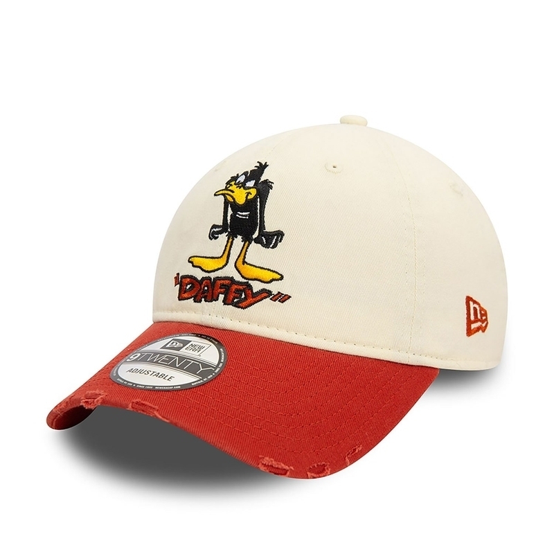 NEW ERA X DAFFY DUCK DISTRESSED STONE 9TWENTY MEN'S ADJUSTABLE CAP