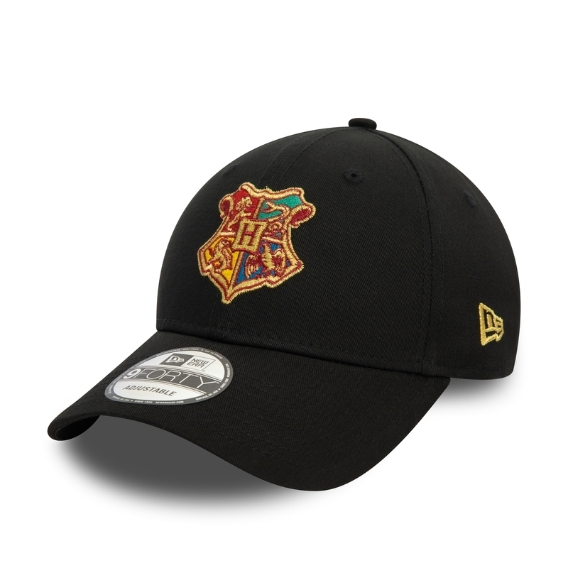 NEW ERA HOGWARTS HARRY POTTER BLACK 9FORTY ADJUSTABLE CAP