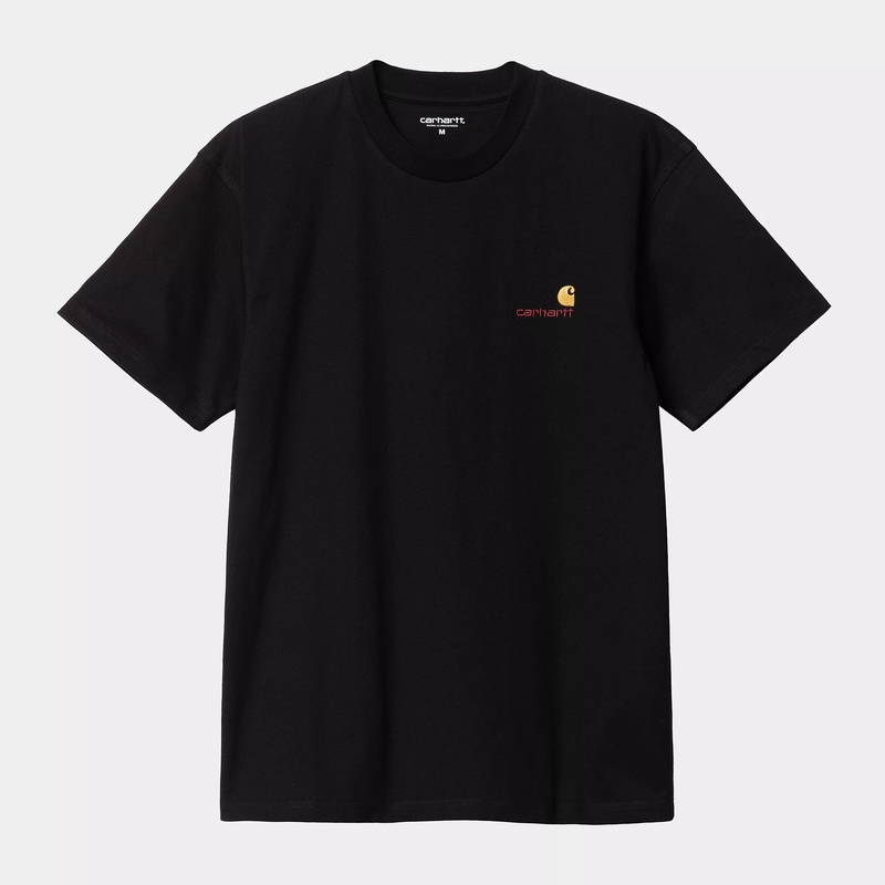 CARHARTT WIP SHORT SLEEVE AMERICAN SCRIPT T-SHIRT