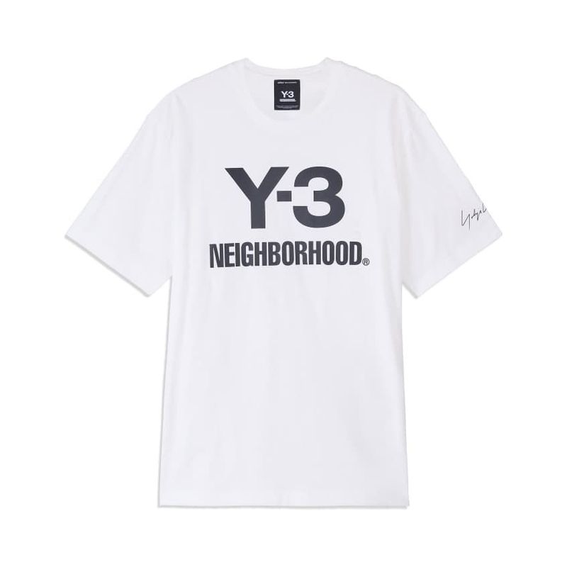 ADIDAS Y-3 NBHD UNISEX LOGO T-SHIRT