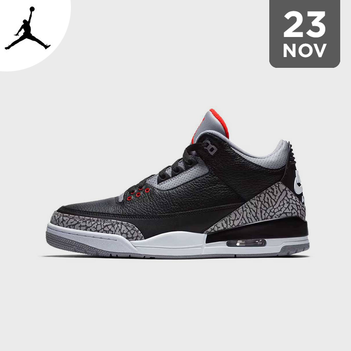 Air Jordan 3 OG Black Cement