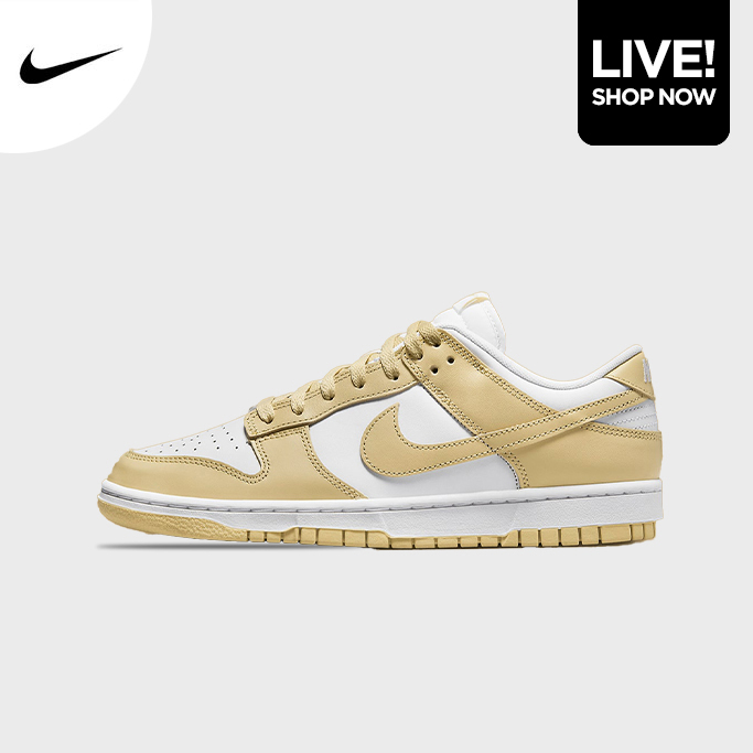 NIKE DUNK LOW TEAM GOLD
