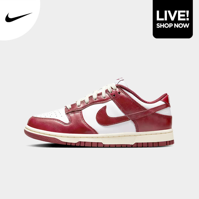 NIKE DUNK LOW "TEAM RED"