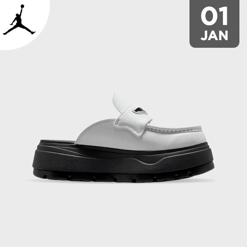 Air Jordan Mule "White/Black"