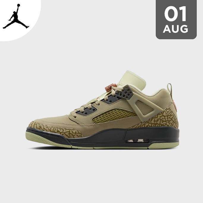 Jordan Spizike Low  Neutral Olive