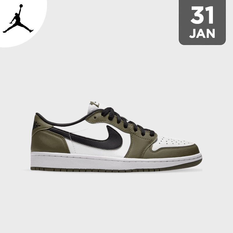 Air Jordan 1 Low OG "Medium Olive"