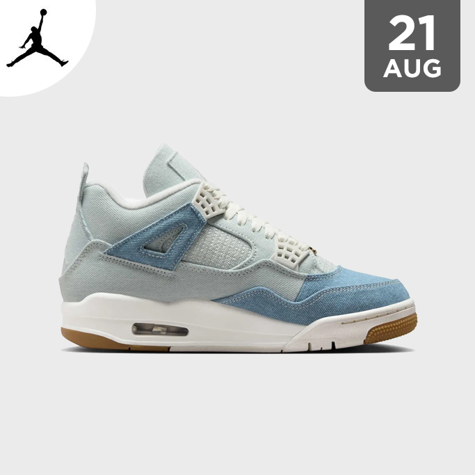 Air Jordan 4 Denim Worn Blue