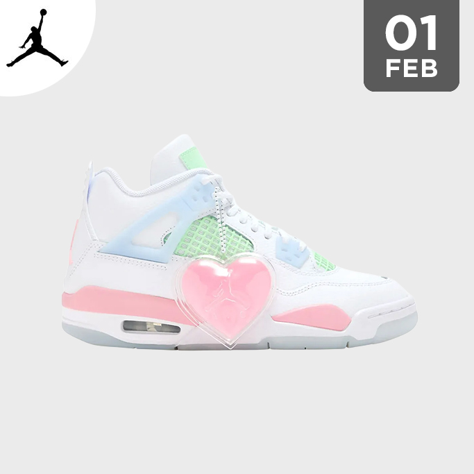 Air Jordan 4 GS Valentine&rsquo;s Day