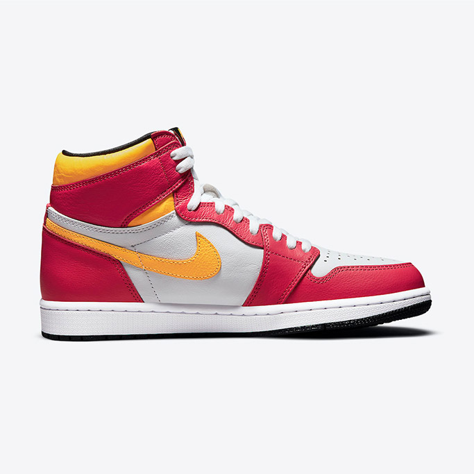 AIR JORDAN 1 HIGH 'LIGHT FUSION RED'