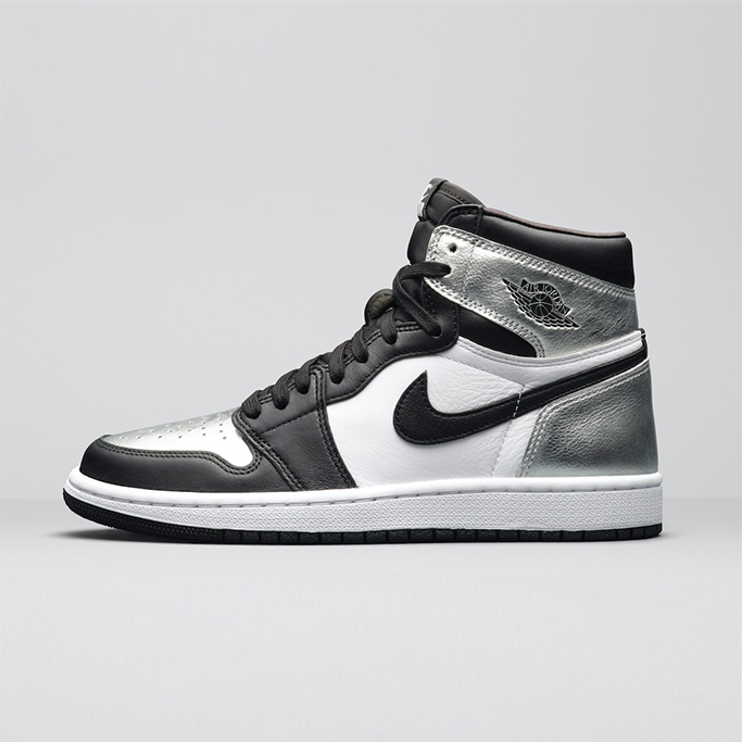 Air Jordan 1 High OG Women's 'Silver Toe'