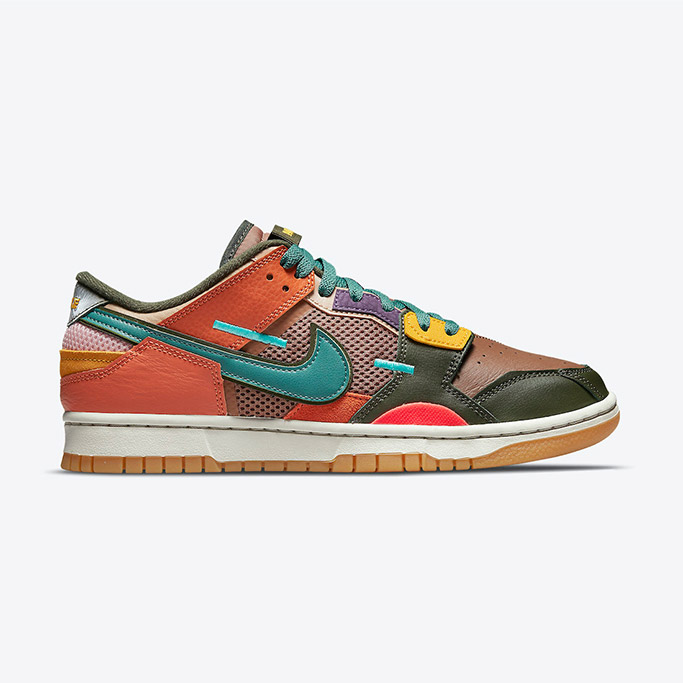 NIKE DUNK LOW SCRAP 'ARCHEO BROWN'