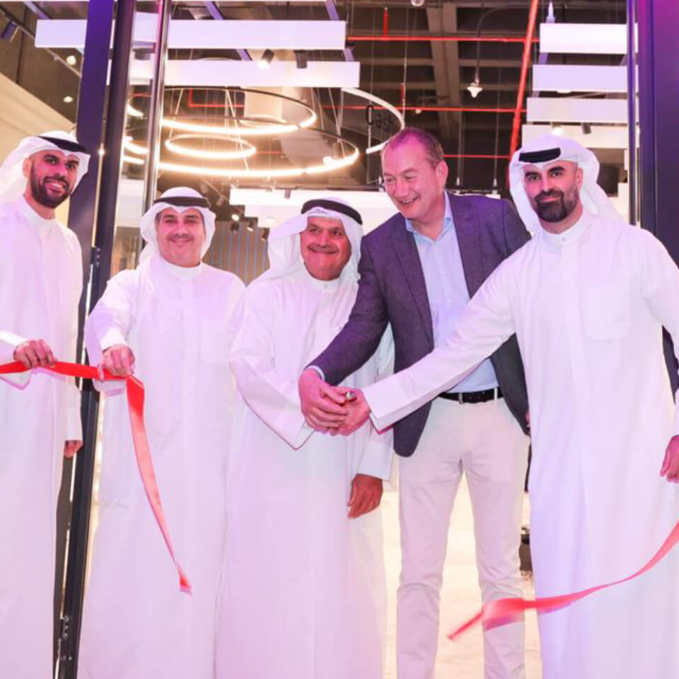 Team of volunteers working together to clean up desert area