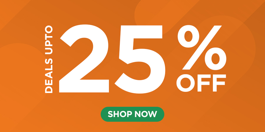 Deals Up to 25% Off