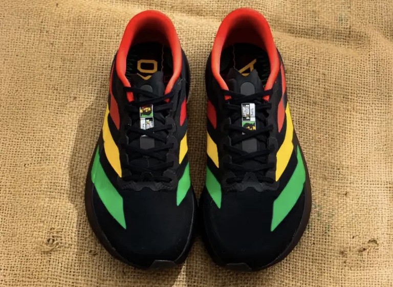 Adidas Adizero Evo SL – bold yellow running shoe