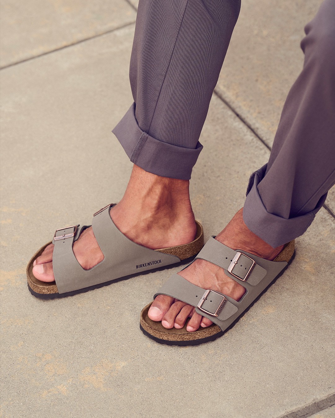Birkenstock Arizona sandals close-up