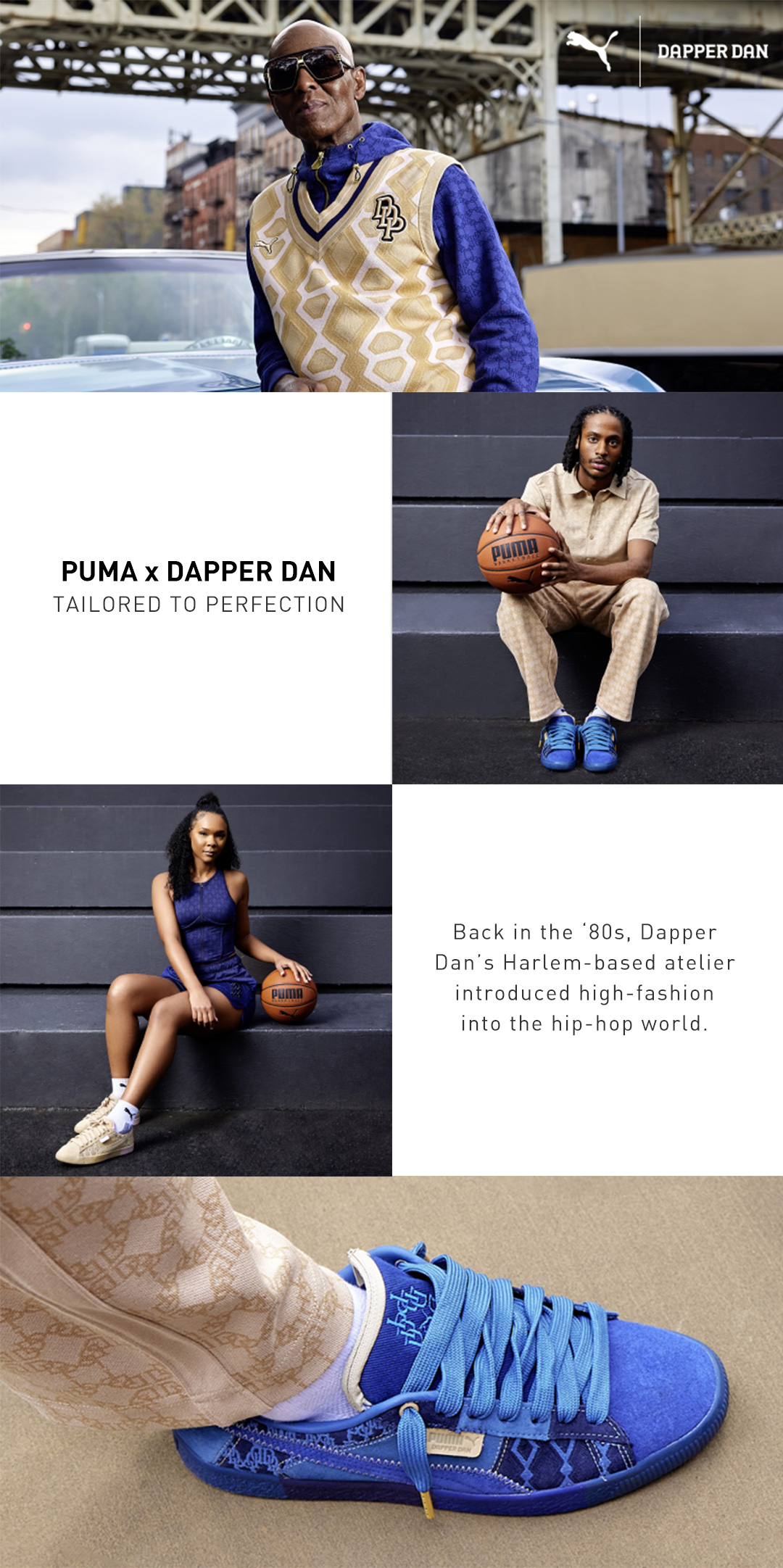 Puma X Dapper Dan - Tailored To Perfection