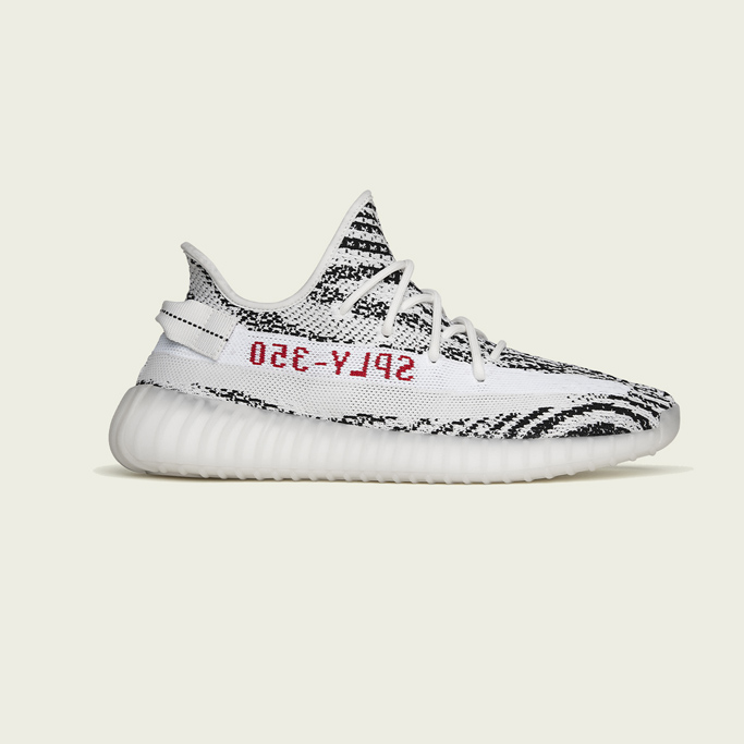 YEEZY BOOST 350 V2 WHITE/CORE BLACK/RED